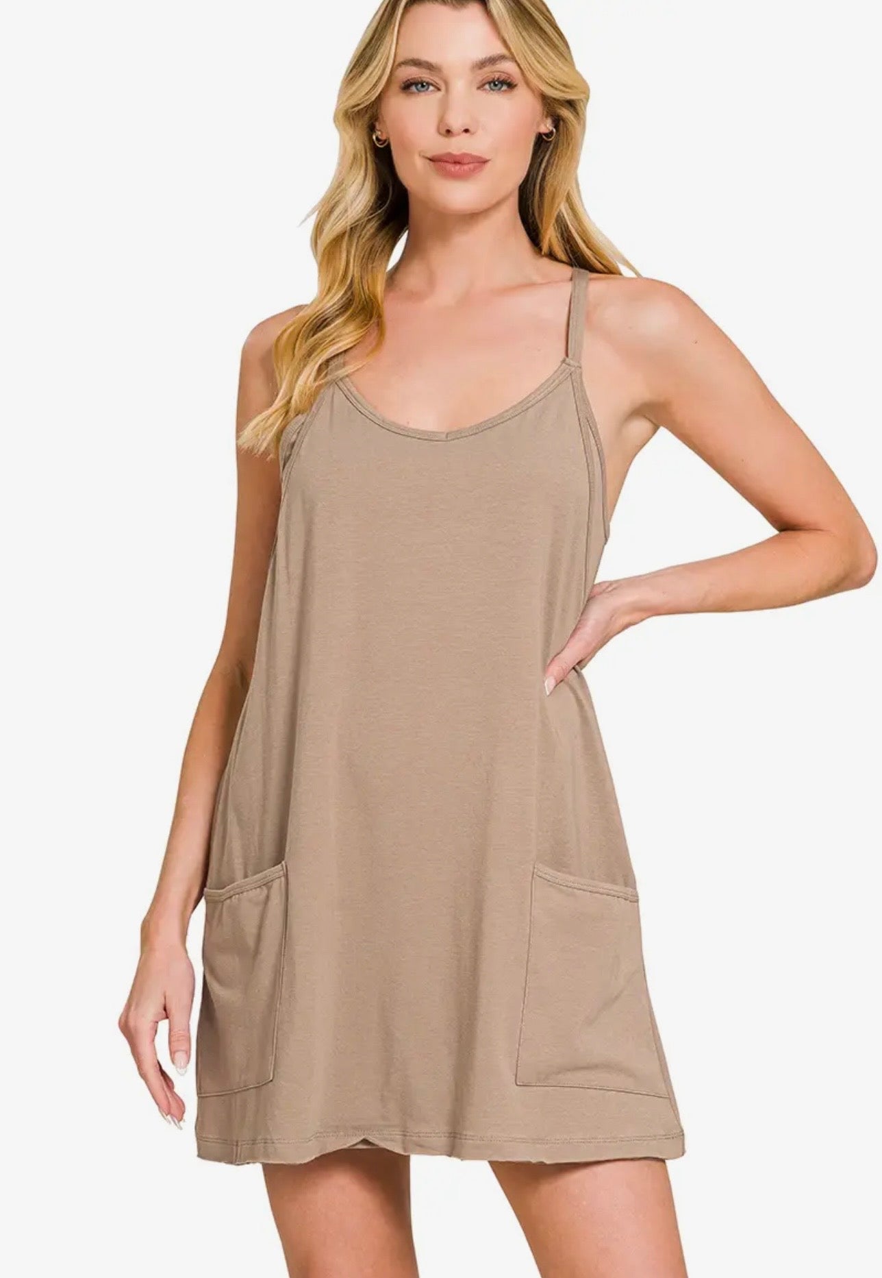 Dress with Built in Romper