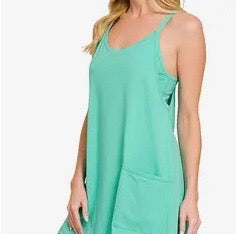 Dress with Built in Romper