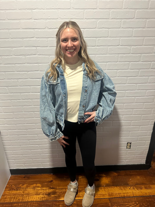Oversized Denim Jacket