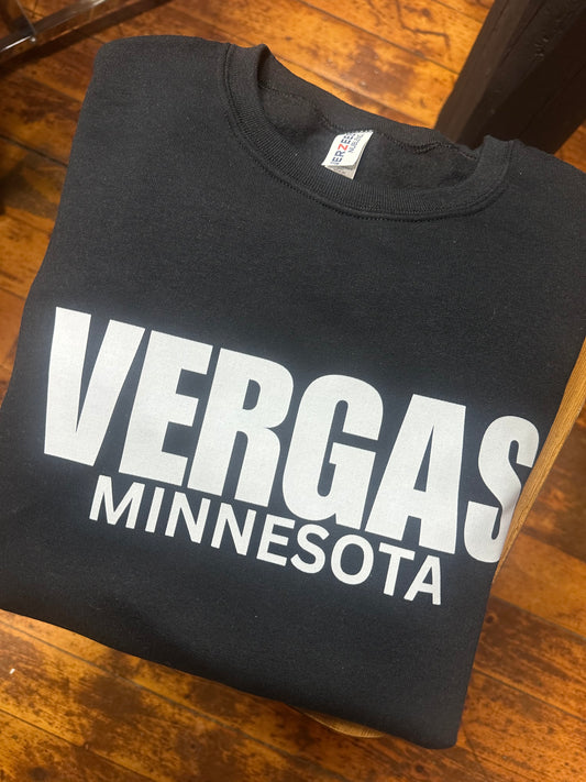 Black & White Vergas Crewneck