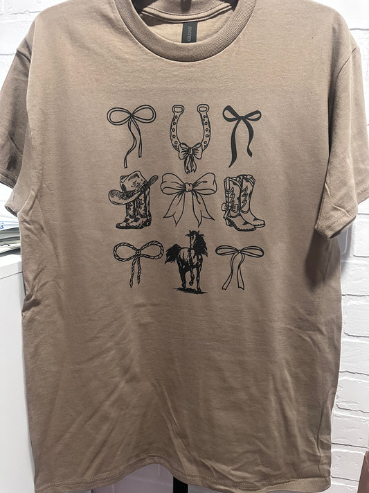 Horse & Bows Tee